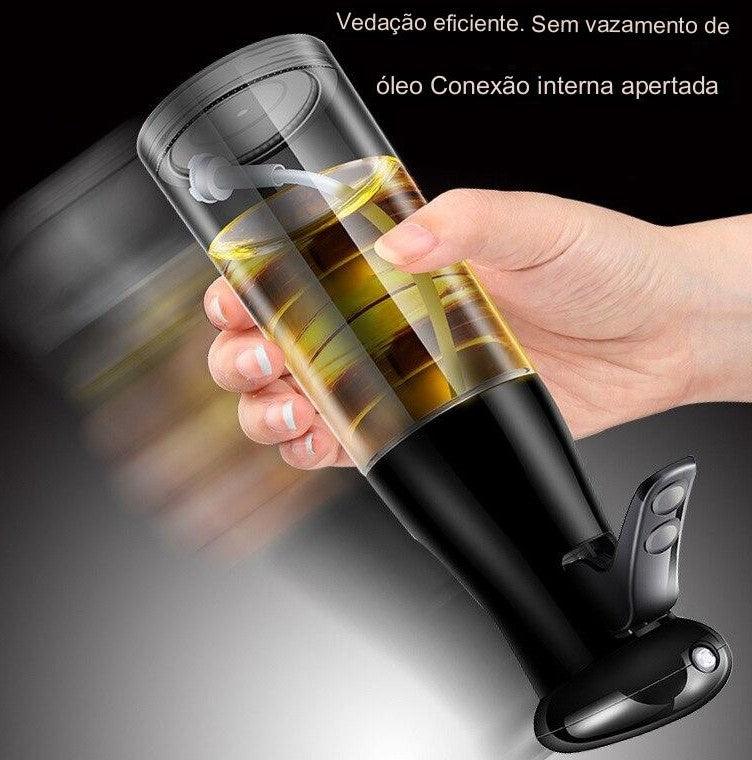 Garanta já o seu Spray Pneumático de Óleo de Cozinha 200 ML - Aquitemdesconto