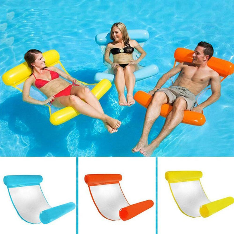 Rede Inflável Para Piscina - Floating Bed Pool - Aquitemdesconto