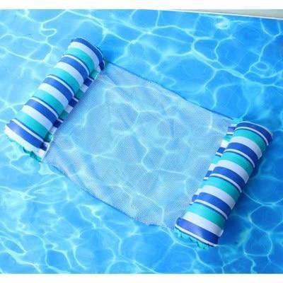 Rede Inflável Para Piscina - Floating Bed Pool - Aquitemdesconto