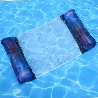 Rede Inflável Para Piscina - Floating Bed Pool - Aquitemdesconto